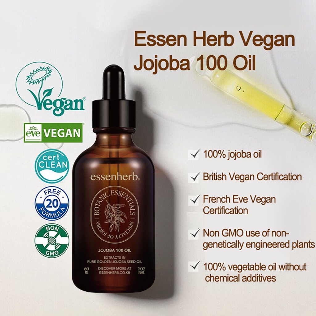 Essenherb Jojoba 100 Oil 60ml